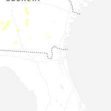Regional Hail Map for Jacksonville, FL - Friday, May 22, 2026