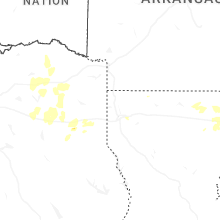 Regional Hail Map for Shreveport, LA - Friday, May 22, 2026