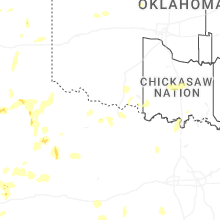 Regional Hail Map for Wichita Falls, TX - Friday, May 22, 2026