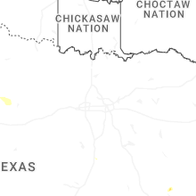 Regional Hail Map for Dallas, TX - Saturday, May 23, 2026