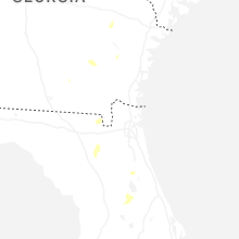 Regional Hail Map for Jacksonville, FL - Saturday, May 23, 2026