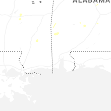 Regional Hail Map for Mobile, AL - Saturday, May 23, 2026