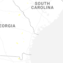 Regional Hail Map for Savannah, GA - Saturday, May 23, 2026