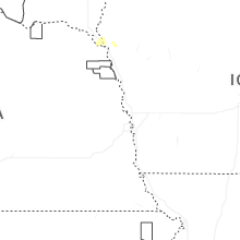 Regional Hail Map for Omaha, NE - Monday, May 25, 2026