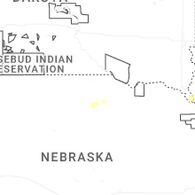 Regional Hail Map for Oneill, NE - Monday, May 25, 2026