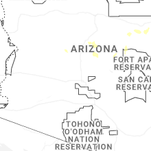 Regional Hail Map for Phoenix, AZ - Monday, May 25, 2026