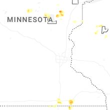 Regional Hail Map for Minneapolis, MN - Tuesday, May 26, 2026