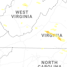 Regional Hail Map for Roanoke, VA - Wednesday, May 27, 2026