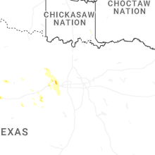 Regional Hail Map for Dallas, TX - Thursday, May 28, 2026