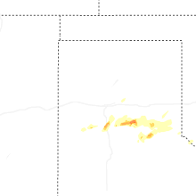 Regional Hail Map for Amarillo, TX - Friday, May 29, 2026