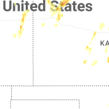 Regional Hail Map for Garden City, KS - Friday, May 29, 2026