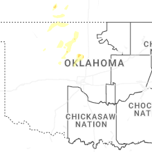 Regional Hail Map for Oklahoma City, OK - Friday, May 29, 2026