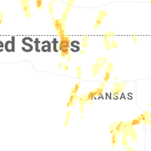 Regional Hail Map for Hays, KS - Saturday, May 30, 2026