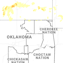 Regional Hail Map for Tulsa, OK - Saturday, May 30, 2026