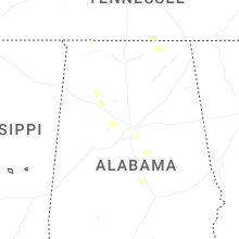 Regional Hail Map for Birmingham, AL - Sunday, May 31, 2026