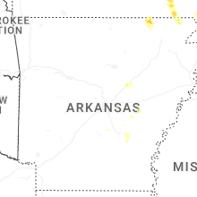 Regional Hail Map for Little Rock, AR - Sunday, May 31, 2026