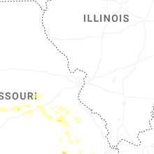 Regional Hail Map for Saint Louis, MO - Sunday, May 31, 2026