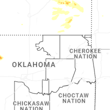 Regional Hail Map for Tulsa, OK - Sunday, May 31, 2026