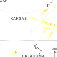 Regional Hail Map for Wichita, KS - Sunday, May 31, 2026