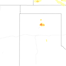 Regional Hail Map for Amarillo, TX - Monday, June 1, 2026