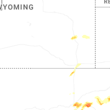 Regional Hail Map for Laramie, WY - Monday, June 1, 2026