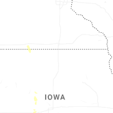 Regional Hail Map for Mason City, IA - Monday, June 1, 2026