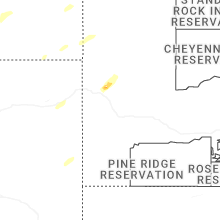 Regional Hail Map for Rapid City, SD - Monday, June 1, 2026