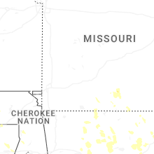 Regional Hail Map for Springfield, MO - Monday, June 1, 2026