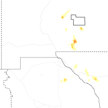 Regional Hail Map for El Paso, TX - Tuesday, June 2, 2026
