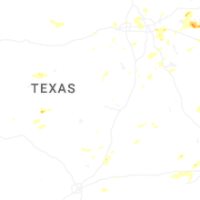 Regional Hail Map for Killeen, TX - Tuesday, June 2, 2026