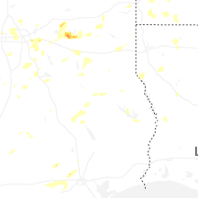 Regional Hail Map for Lufkin, TX - Tuesday, June 2, 2026
