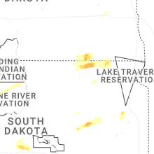 Regional Hail Map for Aberdeen, SD - Wednesday, June 3, 2026