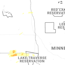Regional Hail Map for Fargo, ND - Wednesday, June 3, 2026