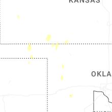 Regional Hail Map for Woodward, OK - Wednesday, June 3, 2026