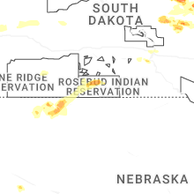 Regional Hail Map for Valentine, NE - Thursday, June 4, 2026