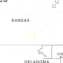 Regional Hail Map for Wichita, KS - Thursday, June 4, 2026