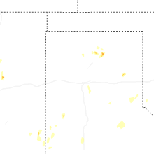 Regional Hail Map for Amarillo, TX - Friday, June 5, 2026