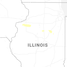Regional Hail Map for Peoria, IL - Friday, June 5, 2026
