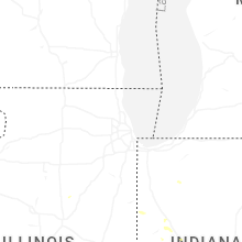 Regional Hail Map for Chicago, IL - Saturday, June 6, 2026