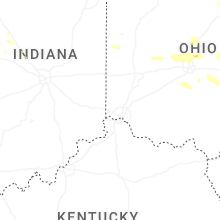 Regional Hail Map for Cincinnati, OH - Saturday, June 6, 2026