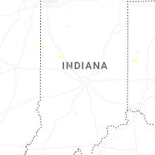 Regional Hail Map for Indianapolis, IN - Saturday, June 6, 2026