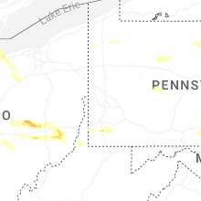 Regional Hail Map for Pittsburgh, PA - Saturday, June 6, 2026