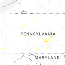 Regional Hail Map for State College, PA - Saturday, June 6, 2026