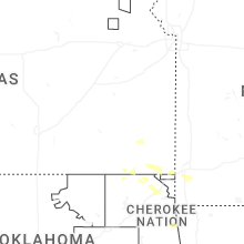 Regional Hail Map for Chanute, KS - Sunday, June 7, 2026
