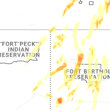 Regional Hail Map for Williston, ND - Sunday, June 7, 2026