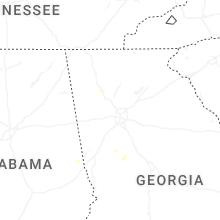 Regional Hail Map for Atlanta, GA - Tuesday, June 9, 2026