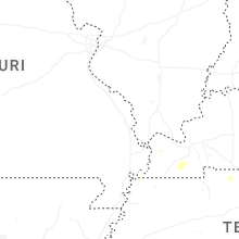 Regional Hail Map for Cape Girardeau, MO - Tuesday, June 9, 2026