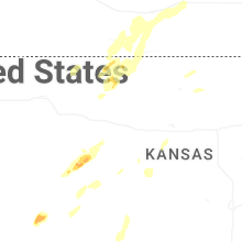 Regional Hail Map for Hays, KS - Tuesday, June 9, 2026