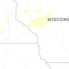 Regional Hail Map for La Crosse, WI - Tuesday, June 9, 2026
