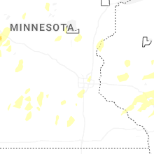 Regional Hail Map for Minneapolis, MN - Tuesday, June 9, 2026